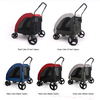 PET Trolley Dog Travel Bag PET Travel House Big Space Dog Trolley