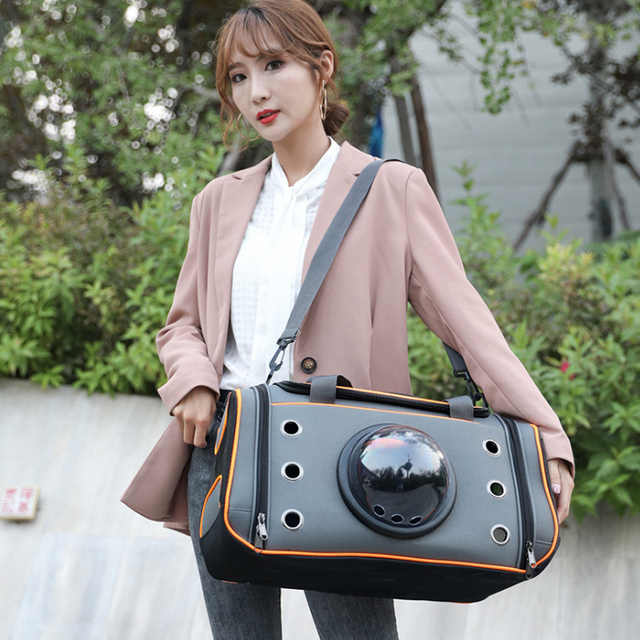 PET Travel Carrier Cage Cat Shoulder Bag Dog Handbag 