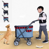 Pet Trolley Foldable Dog Carrier