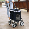 Pet Trolley Foldable Dog Carrier